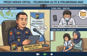 Cak Sam Polda Kalteng Bina Remaja Korban Pacaran Online dan Konten Asusila