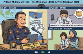 Cak Sam Polda Kalteng Bina Remaja Korban Pacaran Online dan Konten Asusila
