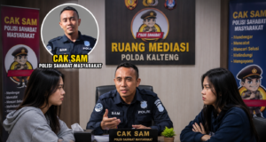 Gara-Gara Koko Duda 2 Anak Asal Kalbar, 2 Mahasiswi Bersahabat di Palangka Raya Bertengkar, Cak Sam Polda Kalteng Mediasi dan Bina Keduanya Mediasi Mahasiswi