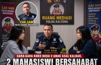 Gara-Gara Koko Duda 2 Anak Asal Kalbar, 2 Mahasiswi Bersahabat di Palangka Raya Bertengkar, Cak Sam Polda Kalteng Mediasi dan Bina Keduanya Mediasi Mahasiswi