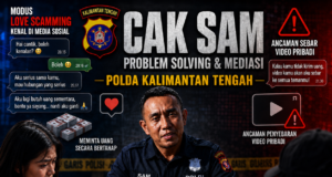 Kenal di TikTok, Mahasiswi Palangka Raya Jadi Korban Love Scamming Curhat Ke Cak Sam Polda Kalteng, Pelaku Minta Rp24 Juta dan Ancam Sebar Video VCS