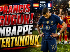 Prancis Gugur, Mbappe Tertunduk! Spanyol Hentikan Langkah Les Bleus di Semifinal