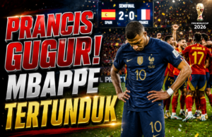 Prancis Gugur, Mbappe Tertunduk! Spanyol Hentikan Langkah Les Bleus di Semifinal
