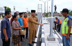 Perbaikan Ruas Jalan Masuk Prioritas, Fairid Naparin Tinjau Sejumlah Titik di Palangka Raya