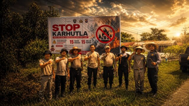 spanduk marang ditbinmas karhutla