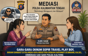 Gara-Gara Oknum Sopir Travel Play Boy, Biduan Dangdut di Palangka Raya Berseteru dengan Karyawati di Binuang, Kalsel, Dimediasi Cak Sam Polda Kalteng