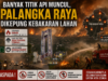 Banyak Titik Api Muncul, Palangka Raya Dikepung Kebakaran Lahan Karhutla