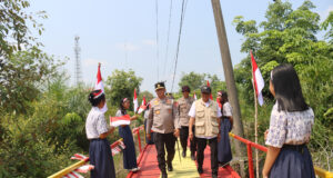 Polda Kalteng Bangun 4 Jembatan Merah Putih Presisi, Pangkas Jarak Tempuh Warga JEMBATAN