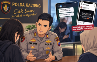 Aibnya Diceritakan ke Pacar, Chat Pribadi dan Ujaran Kebencian Diunggah ke Instagram, Mahasiswi di Palangka Raya Dimediasi Cak Sam