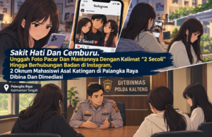 Sakit Hati Dan Cemburu. Unggah Foto Pacar Dan Mantannya Dengan Kalimat “2 Secoli” Hingga Berhubungan Badan di Instagram, 2 Oknum Mahasiswi Asal Katingan di Palangka Raya Dibina Dan Dimediasi Mediasi