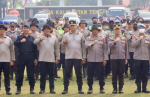 Percepat Penanggulangan Karhutla, Polda Kalteng Gandeng Forum Kebangsaan Ormas Dan Kommas Melalui Apel Gabungan Satgas Karhutla