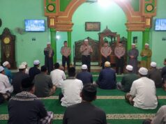 Pererat Silaturahmi Dengan Masyarakat, Ditbinmas Polda Kalteng Sampaikan Pesan Kamtibmas dalam Subuh Keliling di Masjid Darul Mutaqin Palangka Raya