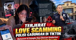 Terjerat Love Scamming Polisi Gadungan di TikTok, Mahasiswi di Palangka Raya Diancam Rekaman VCS Disebar Jika Tak Transfer Rp5 Juta, Curhat ke Cak Sam Polda Kalteng Cak Sam Polda Kalteng memberikan konsultasi terkait dugaan love scamming di Palangka Raya