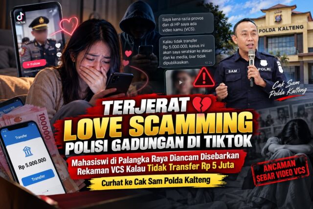 Cak Sam Polda Kalteng memberikan konsultasi terkait dugaan love scamming di Palangka Raya Cak Sam Polda Kalteng memberikan konsultasi terkait dugaan love scamming di Palangka Raya