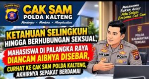 Ketahuan Selingkuh Hingga Berhubungan Seksual, Mahasiswa di Palangka Raya Diancam Aibnya Disebar, Curhat ke Cak Sam Polda Kalteng, Akhirnya Sepakat Berdamai