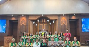 Minggu Kasih di Gereja Kanaan Palangka Raya, Ditbinmas Polda Kalteng Sampaikan Imbauan Kamtibmas dan Antisipasi Dampak Kabut Asap Karhutla