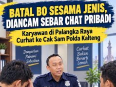 Gak Jadi BO Cowok Melalui Aplikasi LGBT, Karyawan di Palangka Raya Diancam Disebarkan Chat Mesumnya Curhat ke Cak Sam Polda Kalteng, Rp 1,5 Melayang